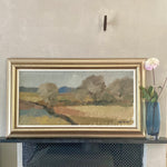 Framed Mid Century Landscape by Listed Artist Helge Cardell Sweden