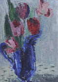 Load image into Gallery viewer, Mid Century Vintage Oil Painting From Sweden by Greta Turén 1954
