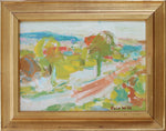 Vintage Original Oil Painting From Sweden By Eric With