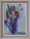 Mid Century Vintage Oil Painting From Sweden by Greta Turén 1954