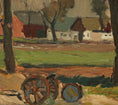 Load image into Gallery viewer, Original Oil Painting Mid Century Landscape By Gideon Isacsson
