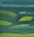 Load image into Gallery viewer, Vintage Landscape Oil Painting From Sweden By Thage Carlson 1971

