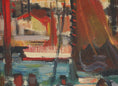 Load image into Gallery viewer, Original Mid Century Oil Painting By Göte Rex Sweden
