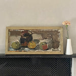 Mid Century Still Life Oil Painting By Hanna Brundin Sweden