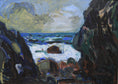 Load image into Gallery viewer, Vintage Mid Century Oil Painting From Sweden by Lars Herder
