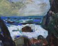 Load image into Gallery viewer, Vintage Mid Century Oil Painting From Sweden by Lars Herder
