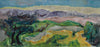 Vintage Art Room Original Landscape Oil Painting Sweden