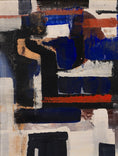 Load image into Gallery viewer, Mid Century Abstract Oil Painting By Gunnar Johnson Sweden
