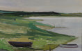Load image into Gallery viewer, Mid Century Seascape Oil Painting By Allan Erwö Sweden

