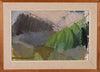 Striking Mid Century Landscape Oil Painting By Orvar Palm