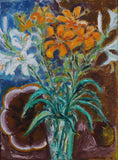 Load image into Gallery viewer, Mid Century Original Still Life Oil Painting from Sweden by Max Gregor Carlsson
