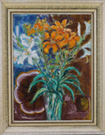Load image into Gallery viewer, Mid Century Original Still Life Oil Painting from Sweden by Max Gregor Carlsson
