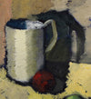 Mid Century Original Still Life Oil Painting from Sweden