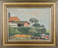 Load image into Gallery viewer, Vintage Mid Century Oil Painting From Sweden by Gideon Isaksson
