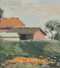 Load image into Gallery viewer, Vintage Mid Century Oil Painting From Sweden by Gideon Isaksson
