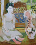 Load image into Gallery viewer, Vintage Mid Century Art Painting From Sweden EH Jacobsson
