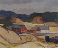 Load image into Gallery viewer, Vintage Landscape Oil Painting by Gotthard Sandberg from Sweden
