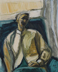 Load image into Gallery viewer, Mid Century Original Portrait Oil Painting From Sweden by Gösta Asp
