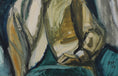 Load image into Gallery viewer, Mid Century Original Portrait Oil Painting From Sweden by Gösta Asp
