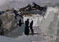 Load image into Gallery viewer, Mid Century Original Oil Painting From Sweden By Helge Cardell

