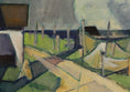 Load image into Gallery viewer, Mid Century Coastal Painting by G Lodström from Sweden
