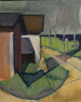 Load image into Gallery viewer, Mid Century Coastal Painting by G Lodström from Sweden
