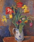 Load image into Gallery viewer, Original Oil Painting Vintage Mid Century By G Berlin Sweden

