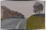 Mid Century Original Oil Painting From Sweden By S Nilsson