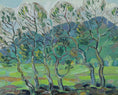 Load image into Gallery viewer, Mid Century Landscape Oil Painting From Sweden
