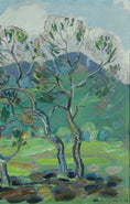 Load image into Gallery viewer, Mid Century Landscape Oil Painting From Sweden
