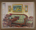 Load image into Gallery viewer, Vintage Mid Century Art Interior Oil Painting From Sweden
