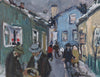 Original Oil Painting Vintage Mid Century By U H Karlsson Sweden