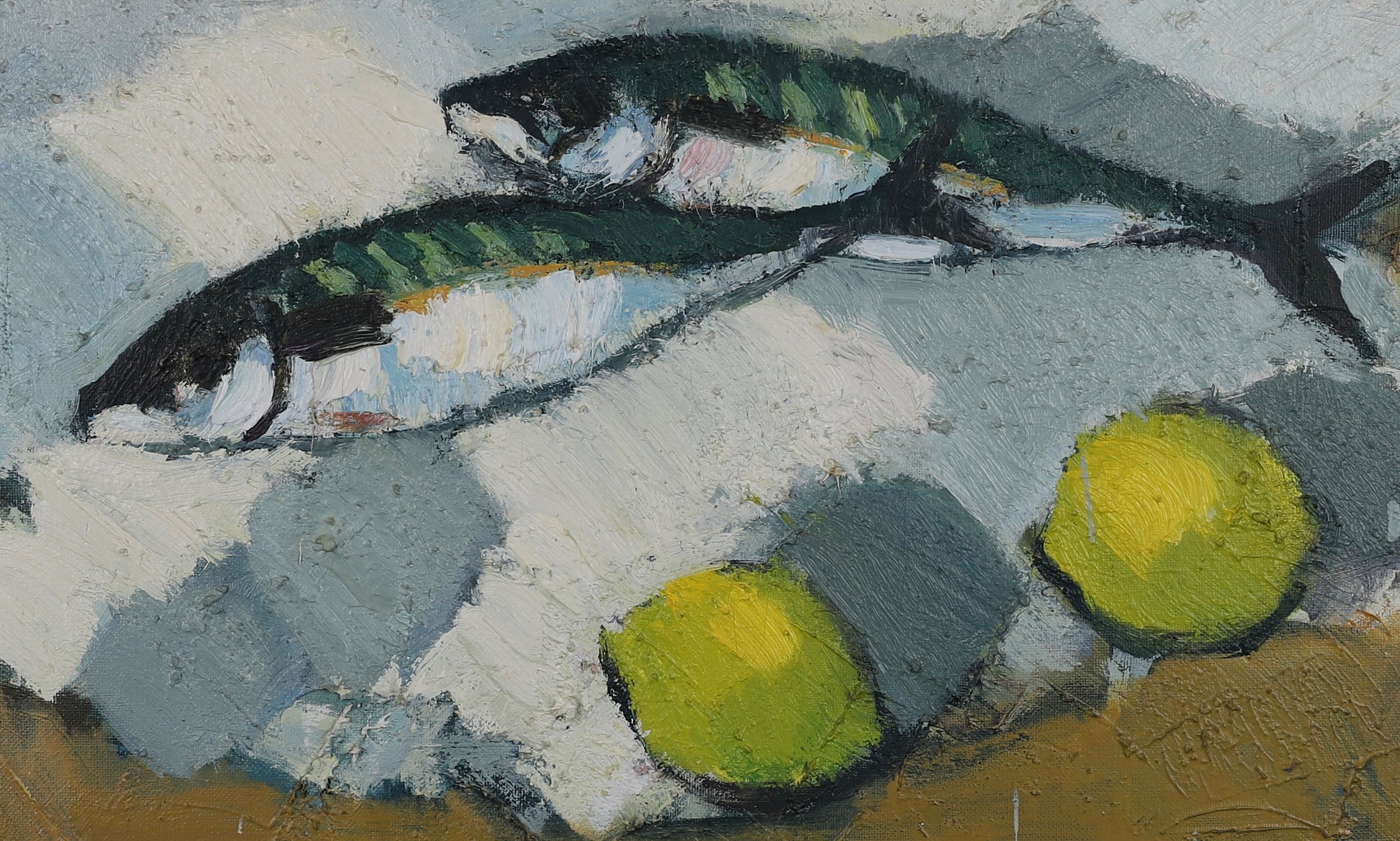 Original Still Life Oil Painting Vintage Mid Century By B Hillgrund Sweden
