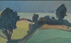 Mid Century Landscape Oil Painting By Allan Erwö 1951 Sweden