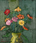 Load image into Gallery viewer, Mid Century Original Still Life Oil Painting By Allan Erwö Sweden
