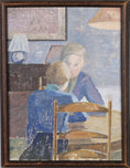 Load image into Gallery viewer, Mid Century Original Oil Painting From Sweden By Ana Wilhemson-Lagerman
