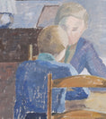 Load image into Gallery viewer, Mid Century Original Oil Painting From Sweden By Ana Wilhemson-Lagerman
