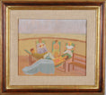 Load image into Gallery viewer, Mid Century Original Oil Painting From Sweden By E Elfwen
