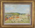 Load image into Gallery viewer, Mid Century Landscape Oil Painting By A Hansson 1944 Sweden
