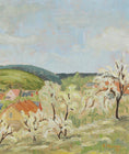 Load image into Gallery viewer, Mid Century Landscape Oil Painting By A Hansson 1944 Sweden
