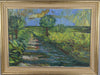 Vintage Mid Century Landscape Oil Painting By N Andersson Sweden