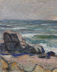 Load image into Gallery viewer, Vintage Mid Century Oil Painting From Sweden by Gideon Isaksson
