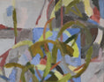 Load image into Gallery viewer, Mid Century Abstract Oil Painting By Ture Fabiansson Sweden
