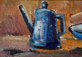 Load image into Gallery viewer, Mid Century Original Still Life  Oil Painting L Zelig Sweden
