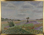 Vintage Impressionist Landscape Oil Painting From Sweden