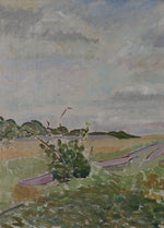 Vintage Impressionist Landscape Oil Painting From Sweden