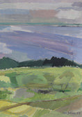 Load image into Gallery viewer, Framed Mid Century Oil Painting by Listed Artist E Julius Sweden
