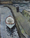 Mid Century Oil Painting from Sweden By C E Andersson 1944