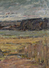 Vintage Impressionist Landscape Oil Painting From Sweden