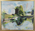 Load image into Gallery viewer, Framed Mid Century Oil Painting by B O Ericson Sweden
